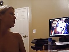 Min kone på hendes bedste