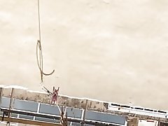 Blinkende milf nabo igen